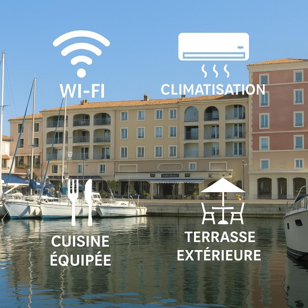 Appartement Les Terrasses Du Port Екстер'єр фото
